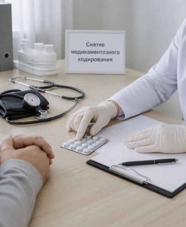 Снятие медикаментозного кодирования в Шебекине от 5091 р. | Медзона